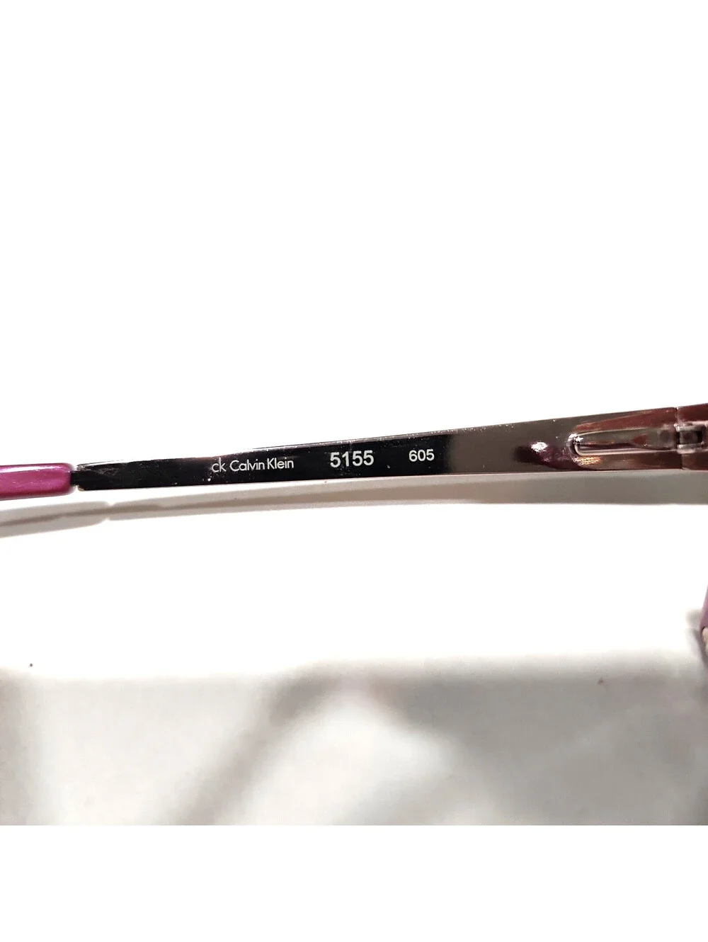 Calvin Klein CK5155 605 Small Purple Metal Eyeglasses 49-19 130